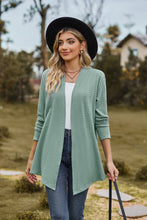 Load image into Gallery viewer, Open Front Long Sleeve Cardigan
