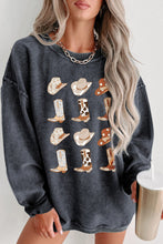 Last inn bildet i Galleri-visningsprogrammet, Cowboy Hat &amp; Boot Graphic Sweatshirt
