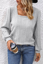 Last inn bildet i Galleri-visningsprogrammet, Square Neck Puff Sleeve Blouse
