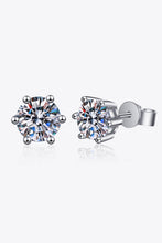 Load image into Gallery viewer, Adored Moissanite Stud Earrings
