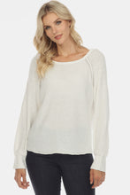 Load image into Gallery viewer, Round Neck Raglan Sleeve Sweater
