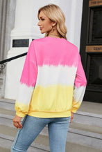 Load image into Gallery viewer, Gradient Round Neck Long Sleeve Sweatshirt
