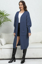 Last inn bildet i Galleri-visningsprogrammet, Open Front Dropped Shoulder Cardigan
