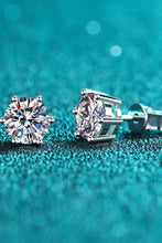 Load image into Gallery viewer, Adored Moissanite Stud Earrings
