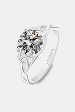 Load image into Gallery viewer, 2 Carat Moissanite 925 Sterling Silver Ring
