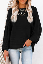 Load image into Gallery viewer, Round Neck Long Sleeve Knit Top
