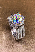 Load image into Gallery viewer, Adored 3 Carat Moissanite Three-Layer Ring
