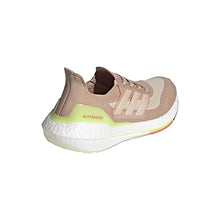 Load image into Gallery viewer, adidas Women&#39;s Ultra boost 21 Running Shoes, White/White/Grey, 7.5
