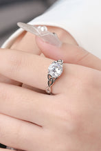 Load image into Gallery viewer, 2 Carat Moissanite 925 Sterling Silver Ring
