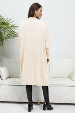 Last inn bildet i Galleri-visningsprogrammet, Open Front Dropped Shoulder Cardigan
