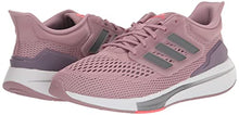 Load image into Gallery viewer, adidas Women&#39;s EQ21 Running Shoe, Magic Mauve/Iron Metallic/Legacy Purple, 9.5
