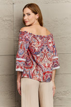 Last inn bildet i Galleri-visningsprogrammet, Off Shoulder Bohemian Style Blouse
