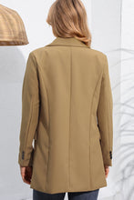 Load image into Gallery viewer, Lapel Neck Long Sleeve Blazer with Pockets
