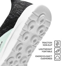 Last inn bildet i Galleri-visningsprogrammet, ALEADER Women&#39;s Energycloud Slip On Walking Shoes Pure Running Shoes for Gym Workout Treadmill Running Errands White Gray Size 6 US
