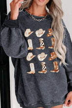 Last inn bildet i Galleri-visningsprogrammet, Cowboy Hat &amp; Boot Graphic Sweatshirt
