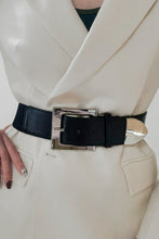 Load image into Gallery viewer, Zinc Alloy Buckle PU Leather Belt
