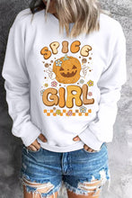 Load image into Gallery viewer, Round Neck Long Sleeve SPICE GIRL Graphic Sweatshirt
