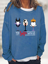 Load image into Gallery viewer, Full Size YOU CAN&#39;T SIP WITH US Graphic Sweatshirt
