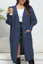 Last inn bildet i Galleri-visningsprogrammet, Open Front Dropped Shoulder Cardigan
