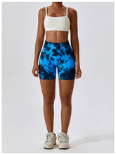 Load image into Gallery viewer, Tie Dye Wide Waistband Sports Shorts
