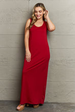 Load image into Gallery viewer, Plus Size Scoop Neck Maxi Tank Dress
