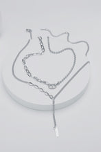 Load image into Gallery viewer, Stainless Steel Two-Piece Necklace Set
