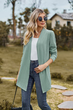 Load image into Gallery viewer, Open Front Long Sleeve Cardigan
