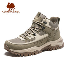 Load image into Gallery viewer, Golden Camel Hiking Boots Winter Shoes High Quality Non-slip Wear-resistant Hiking Boots Climbing Shoes Men
