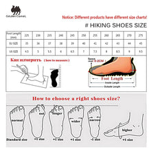 Load image into Gallery viewer, Gold Hiking Shoes Men Mesh Shoes Men Sneakers Breathable Leather Walking Shoes
