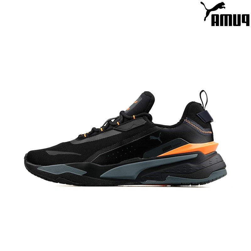 Original Puma Rs-Fast Unmarked Reflective Men Casual Black Sport Shoes 38521102 Puma Sneaker