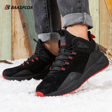 Load image into Gallery viewer, Men&#39;s winter sports shoes non-slip waterproof cotton shoes men&#39;s winter walking shoes
