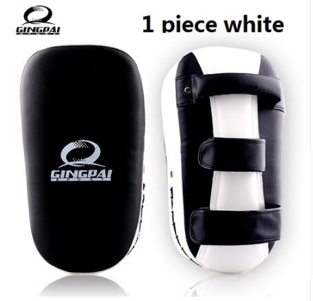 Muay Thai TKD Punching Curve and Leather Sanda Taekwondo Kick Boxing Foot and Hand Guards