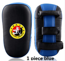 Load image into Gallery viewer, Muay Thai TKD Punching Curve and Leather Sanda Taekwondo Kick Boxing Foot and Hand Guards
