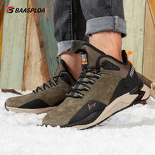 Load image into Gallery viewer, Men&#39;s winter sports shoes non-slip waterproof cotton shoes men&#39;s winter walking shoes
