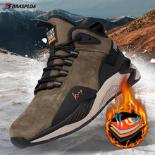 Load image into Gallery viewer, Men&#39;s winter sports shoes non-slip waterproof cotton shoes men&#39;s winter walking shoes
