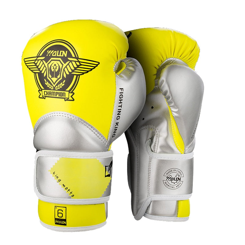 4/6oz Kids Boxing Gloves MMA Muay Thai Gloves Boys/Girls Taekwondo Sanda Martial Arts Fight Bag