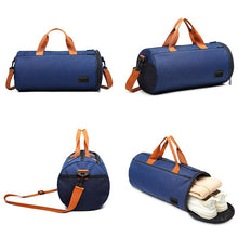 Last inn bildet i Galleri-visningsprogrammet, Women&#39;s Yoga Sport Bag Wet &amp; Dry Design Sport Bag Water Resistant Fitness Bag
