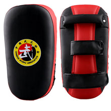 Load image into Gallery viewer, Muay Thai TKD Punching Curve and Leather Sanda Taekwondo Kick Boxing Foot and Hand Guards
