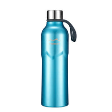 Last inn bildet i Galleri-visningsprogrammet, Outdoor Sports Thermos Bottle, Double Insulation, Stainless Steel Vacuum Insulated Flask, 450-600ml
