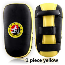 Load image into Gallery viewer, Muay Thai TKD Punching Curve and Leather Sanda Taekwondo Kick Boxing Foot and Hand Guards
