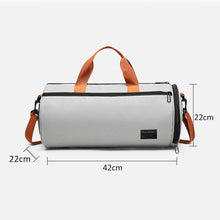 Last inn bildet i Galleri-visningsprogrammet, Women&#39;s Yoga Sport Bag Wet &amp; Dry Design Sport Bag Water Resistant Fitness Bag
