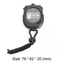 Load image into Gallery viewer, Multifunctional Portable Electronic Digital Stopwatch Handheld Training Timer Sport Running Chronograph Countdown Timer
