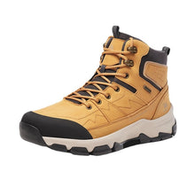 Load image into Gallery viewer, Men&#39;s golden outdoor hiking shoes new non-slip wear-resistant winter sports shoes
