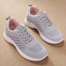 Load image into Gallery viewer, Women&#39;s Vulcanized Shoes Spring Sneakers Weave Breathable Lace Sneakers
