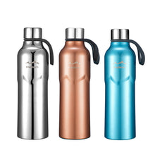 Last inn bildet i Galleri-visningsprogrammet, Outdoor Sports Thermos Bottle, Double Insulation, Stainless Steel Vacuum Insulated Flask, 450-600ml
