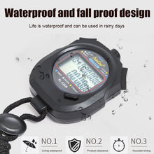 Load image into Gallery viewer, Multifunctional Portable Electronic Digital Stopwatch Handheld Training Timer Sport Running Chronograph Countdown Timer
