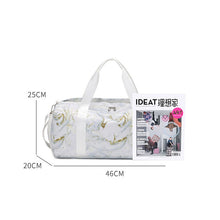 Load image into Gallery viewer, Women&#39;s Large Capacity Foldable Travel Rain Bag Dry Wet Separation Waterproof Sports Handbag
