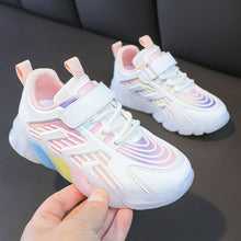 Load image into Gallery viewer, New Design Girls Leather Sneakers Kids Shoes
