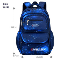 Load image into Gallery viewer, Primary school children&#39;s backpacks for girls and boys waterproof backpacks
