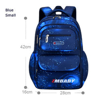 Load image into Gallery viewer, Primary school children&#39;s backpacks for girls and boys waterproof backpacks
